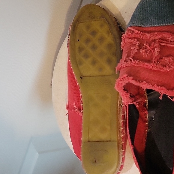 Very cute two-tone ESPADRILLES SZ 40 - Picture 7 of 9